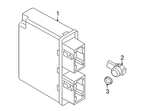 2021 BMW X6 M Electrical Components Diagram 3