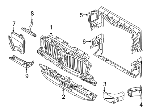 2023 BMW X3 M Air Intake Diagram 5