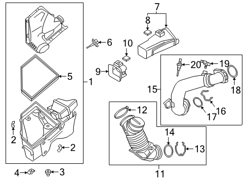 2021 BMW M340i Turbocharger Diagram 1