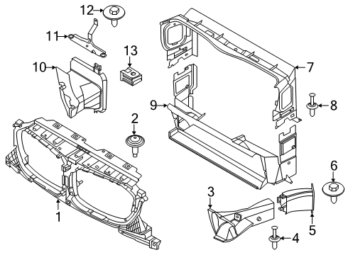 2023 BMW X3 M Air Intake Diagram 4