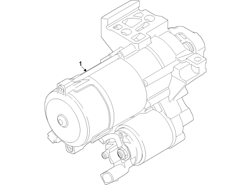 2021 BMW M8 Starter Diagram