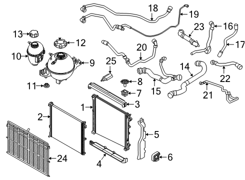 2020 BMW X7 BASIC COTROL UNIT DME Diagram for 12145A059D8