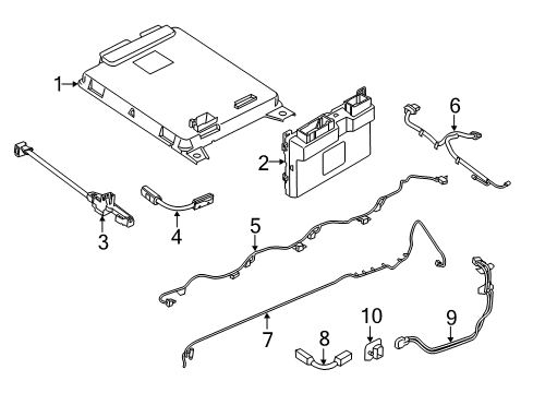 2021 BMW i3 Electrical Components Diagram 4