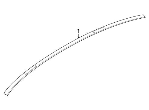 2024 BMW 430i xDrive Gran Coupe Exterior Trim - Roof Diagram