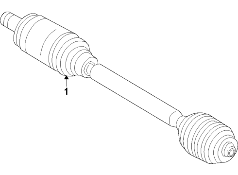 2021 BMW i3 Rear Axle Diagram