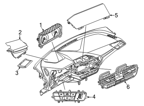 2023 BMW 228i Gran Coupe A/C & Heater Control Units Diagram 2