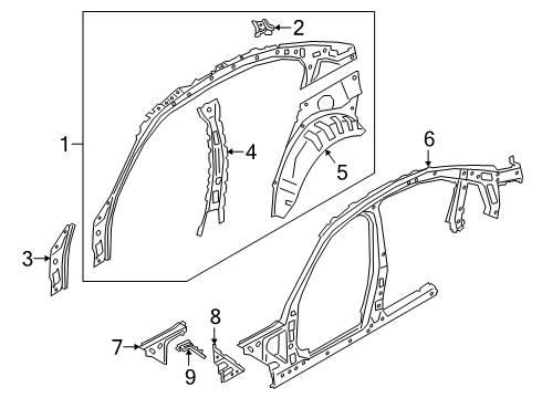 2023 BMW 330e Uniside Diagram 2