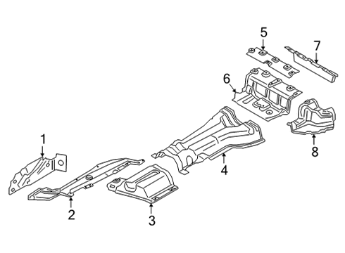 2022 BMW 430i Exhaust Manifold Diagram 3