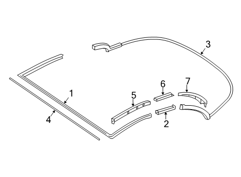 2021 BMW M850i xDrive Partitions & Seals Diagram