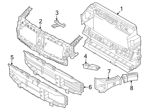 2022 BMW i4 Air Intake Diagram