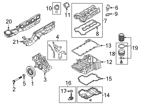 2021 BMW M850i xDrive Filters Diagram 2