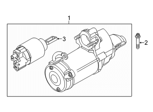 2021 BMW M8 Starter Diagram