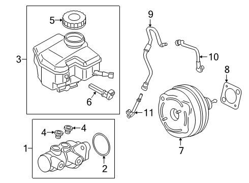 2022 BMW 330e xDrive VACUUM PIPE Diagram for 11668678029