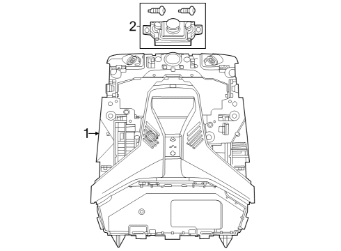 2023 BMW X1 CAMERA Diagram for 61315A57850