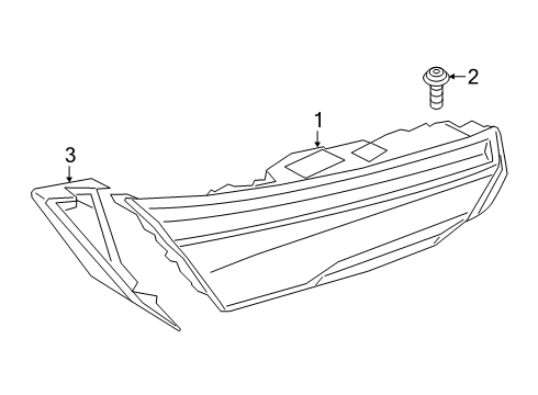 2021 BMW M850i xDrive Backup Lamps Diagram