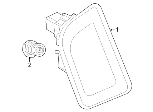 2022 BMW iX TAIL LIGHT "LED" LEFT SIDE Diagram for 63217953793