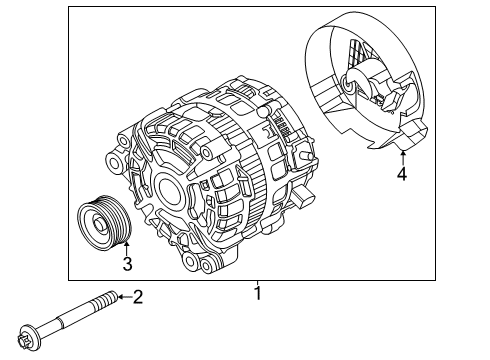 2023 BMW 840i xDrive Alternator Diagram