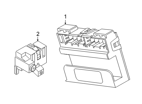 2022 BMW Z4 Electrical Components Diagram 2