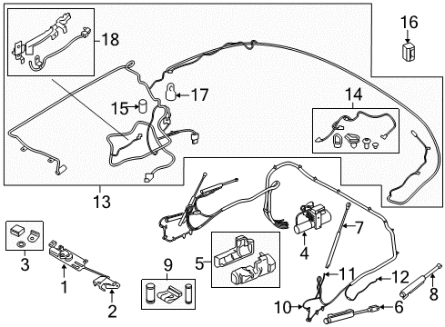 2021 BMW 230i Motor & Components Diagram