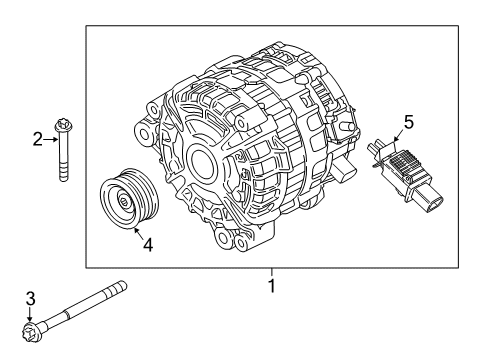 2021 BMW 740i xDrive Alternator Diagram 2