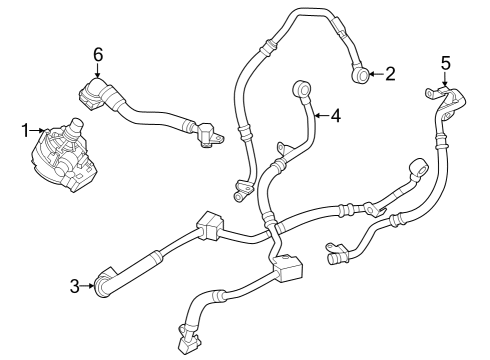 2023 BMW X7 Water Pump Diagram 3