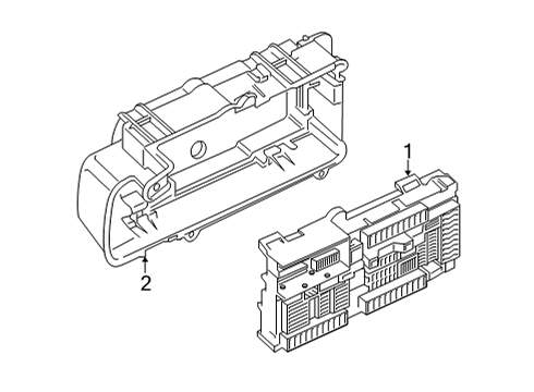 2024 BMW 840i xDrive Gran Coupe Fuse Box Diagram 2