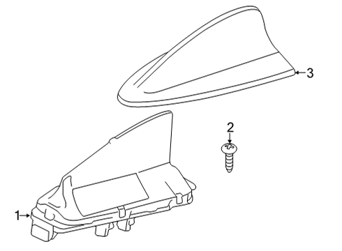 2024 BMW 230i Antenna & Radio Diagram