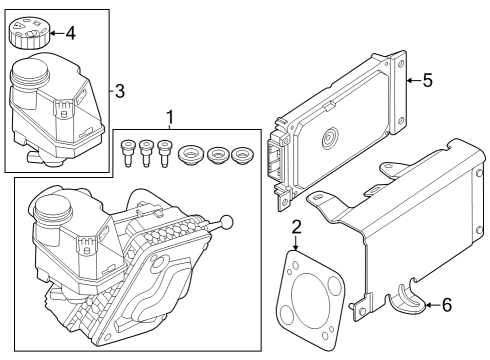 2024 BMW X6 M Dash Panel Components Diagram