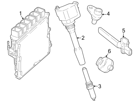 2024 BMW 750e xDrive Ignition System Diagram