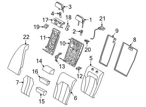 2020 BMW 330i SIDE FINISHER, LEATHER, RIGH Diagram for 52208491230