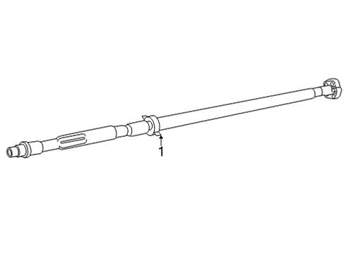 2024 BMW 228i xDrive Gran Coupe Drive Shaft - Rear Diagram