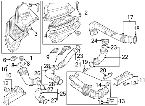 2021 BMW M3 Turbocharger Diagram 3