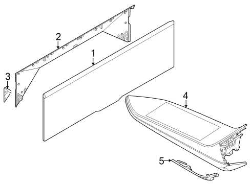 2024 BMW i7 Entertainment System Components Diagram