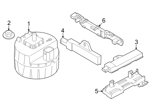 2022 BMW iX Alarm System Diagram