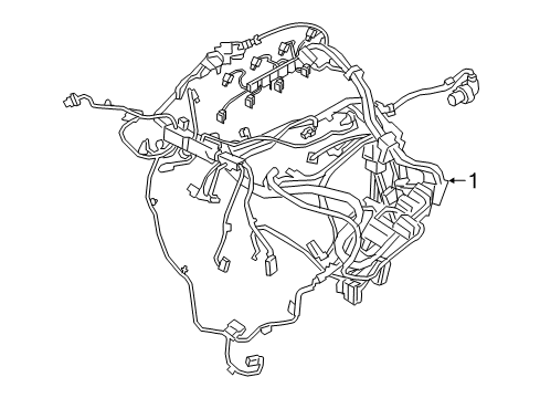 2021 BMW 530e Wiring Harness Diagram 1