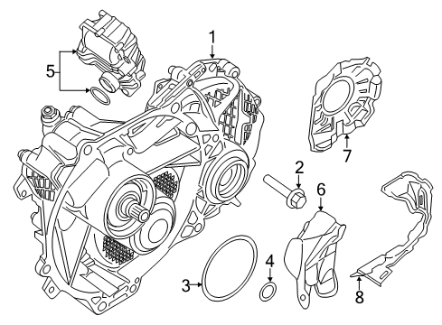 2021 BMW i3 Electrical Components Diagram 7