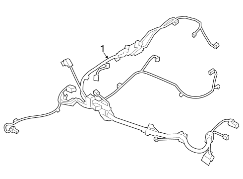 2023 BMW 740i Wiring Harness Diagram