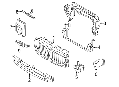 2022 BMW X5 Air Intake Diagram 2