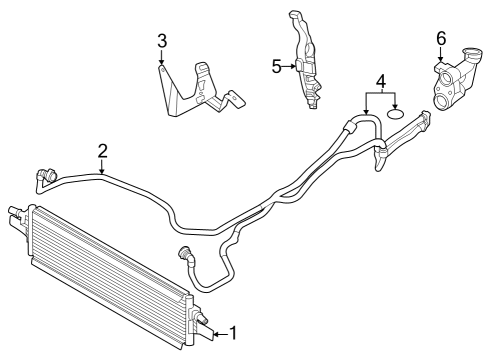 2023 BMW M240i Trans Oil Cooler Diagram