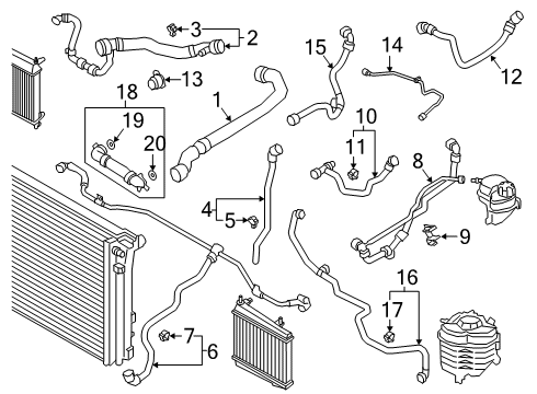 2022 BMW Z4 Hoses & Pipes Diagram 2