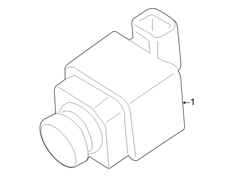 2024 BMW X5 Electrical Components - Front Bumper Diagram 4