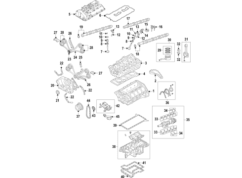 2018 BMW 750i xDrive CHAIN Diagram for 11415A19C97