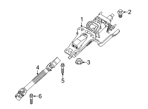 2024 BMW X1 STEERING SPINDLE Diagram for 32306891204