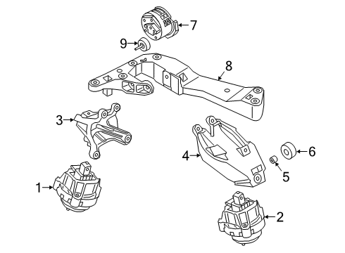 2022 BMW X4 Automatic Transmission Diagram 1