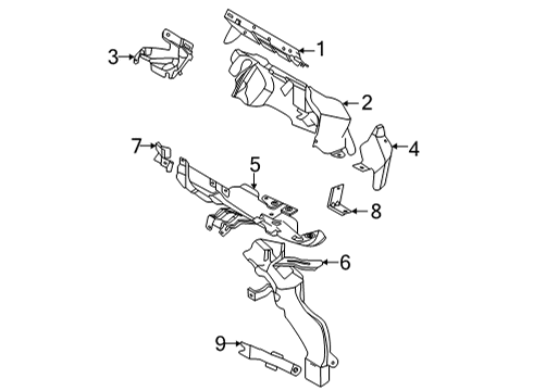 2024 BMW 228i Gran Coupe Turbocharger & Components Diagram 1