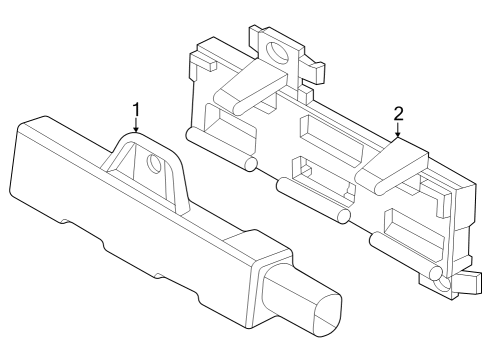 2022 BMW i4 Keyless Entry Components Diagram