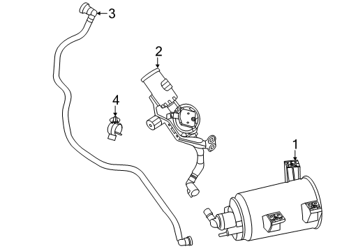 2024 BMW 840i xDrive Emission Components Diagram