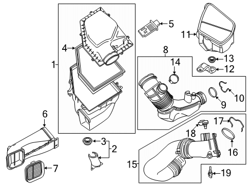 2022 BMW X4 Powertrain Control Diagram 7