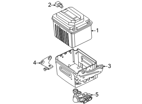 2023 BMW M440i Battery Diagram 1