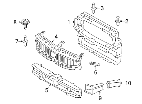 2023 BMW 330e Air Intake Diagram 2